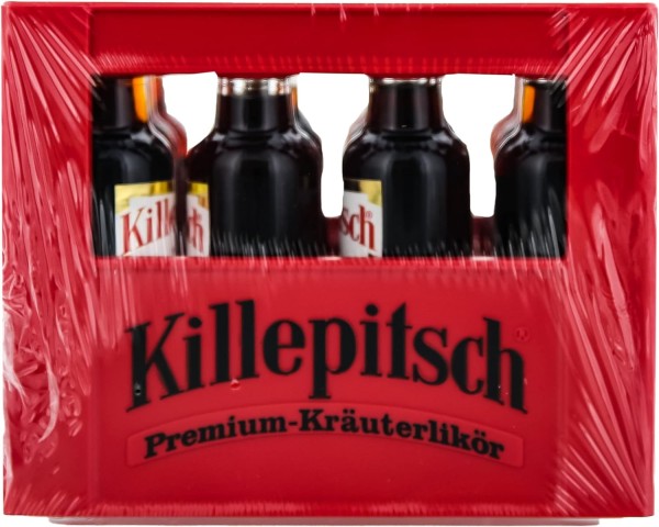 Killepitsch Premium-Kräuterlikör //12x0,02 L 42%