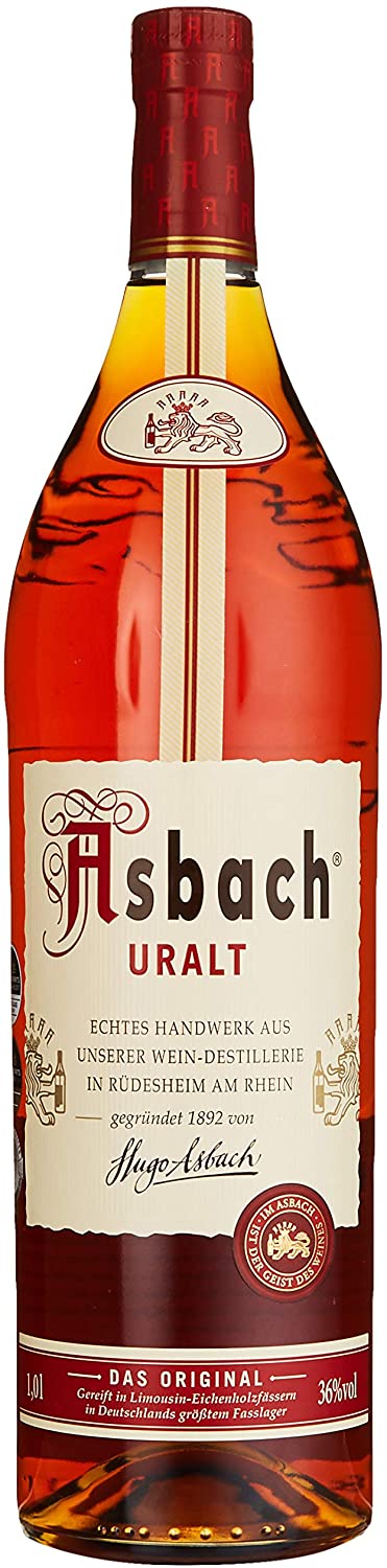 Asbach Uralt Original // 1L / 36% Vol. | Cognac, Brandy & Weinbrand |  Spirituosen | Bundesbrand