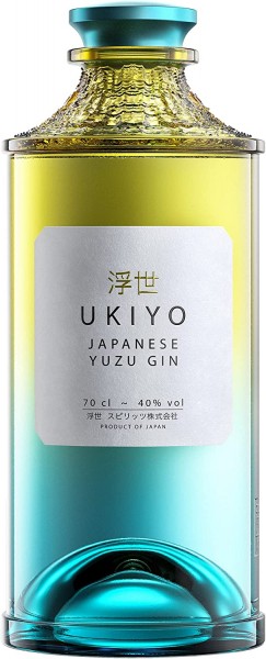 Ukiyo Japanese Yuzu Citrus Gin // 700ml 40%