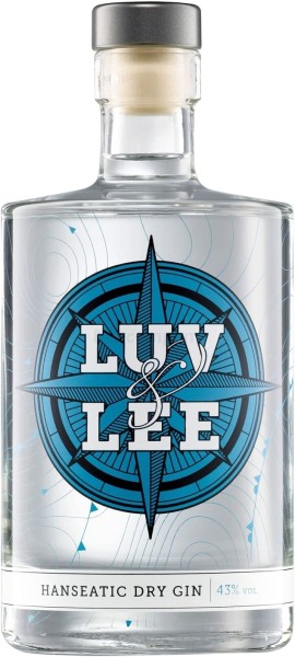 Luv & Lee Hanseatic Dry Gin // 0,5L 43%