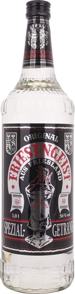 Friesengeist Original aus Friesland // 1,0L / 56% Vol. | Kräuterlikör |  Likör | Spirituosen | Bundesbrand