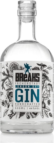 Breaks Fächerstadt London Dry Gin Handcrafted // 0,5L 44%