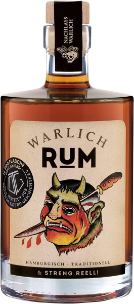 WARLICH RUM Dämon Design Edition // 0.5L 40%vol