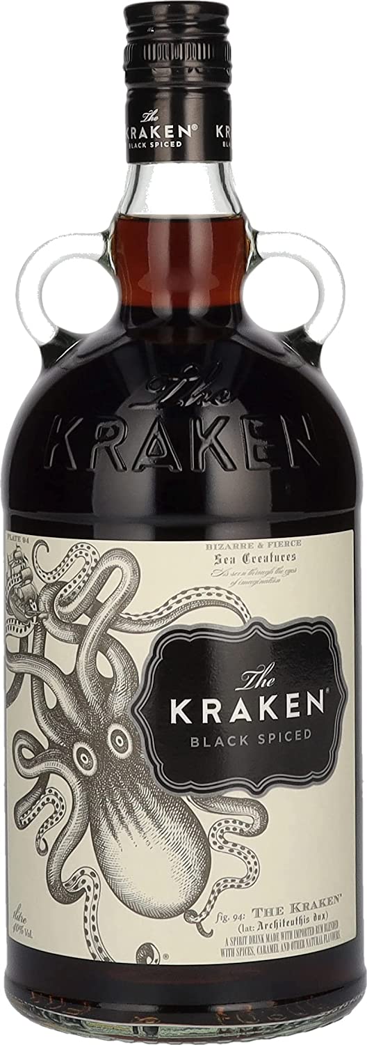 Rum Black Spirituosen Rum Spiced Kraken | 1,0L | // 40% Bundesbrand Rum Vol. | |