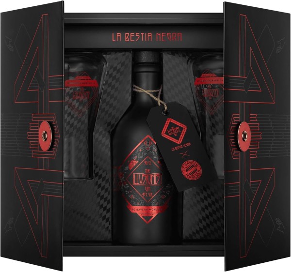 The Illusionist Gin FC Bayern München Edition Geschenkset "La Bestia Negra" // 0,5L 45%