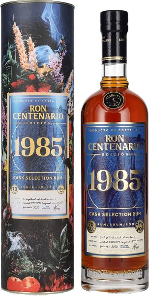 Ron Centenario 1985 Cask Selection Rum / in Geschenkbox // 700ml / 43%