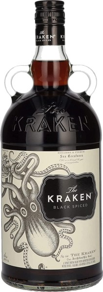 Black | Spirituosen Spiced // Bundesbrand Rum Rum | 1,0L Vol. 40% Rum | | Kraken