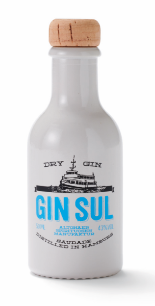 Gin Sul | 43% Dry Gin // 0,05l | | Miniatur | Spirituosen Gin Gin Bundesbrand 