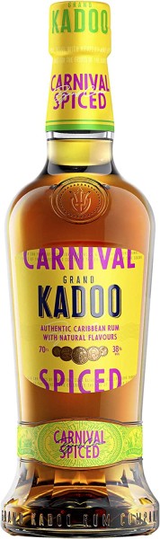 Grand Kadoo Authentic Caribbean Spiced Rum // 0,7L 38%