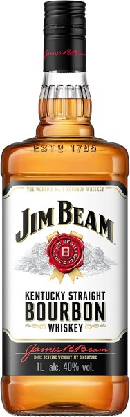 Jim Beam Bourbon / 1L / 40% Vol.