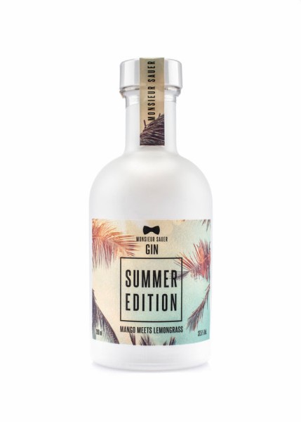 Monsieur Sauer Summer Edition Gin // 0,5L 37,5%