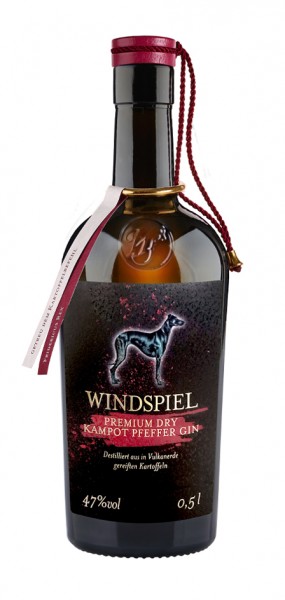 Windspiel Premium Dry Kampot Pfeffer Gin // 500ml 47%