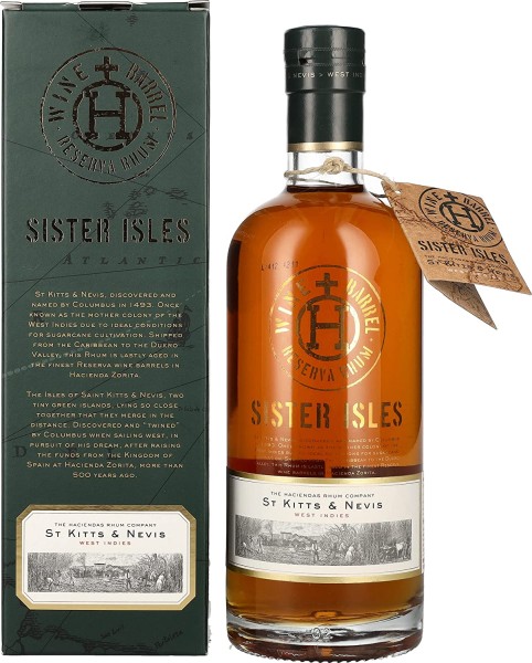 Sister Isles Wine Barrel Reserva Rum / in Geschenkbox // 700ml / 40% Vol.