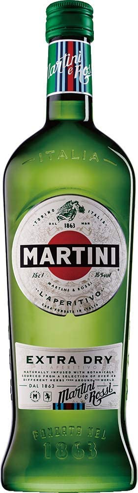 Martini Extra Dry L\'Aperitivo // 750ml / 15% Vol. | Wermut | Spirituosen |  Bundesbrand | Weitere Spirituosen