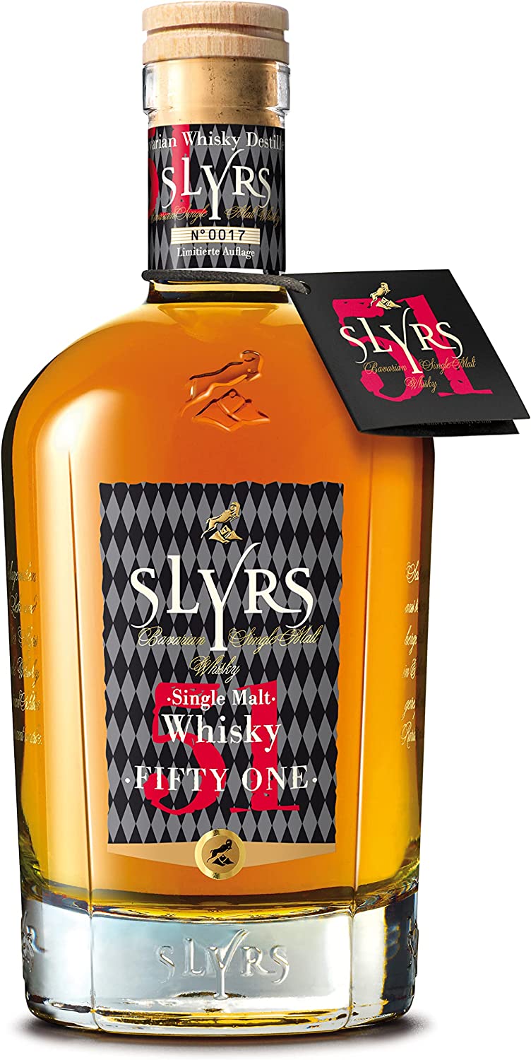 Slyrs | Fifty Bundesbrand Single | | Single 0,7L Whisky One Whiskey Malt | Spirituosen Malt // 51%