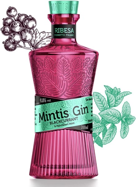 Mintis Gin Ribesa Blackcurrant & Pancalieri Mint // 0,7L / 41,8% Vol.