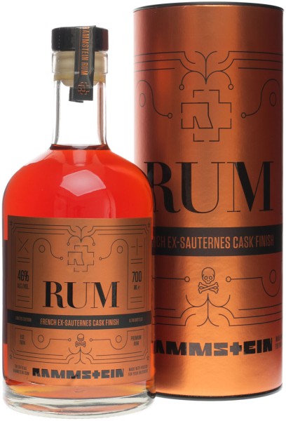 Rammstein Rum Limited Edition 2022 ED / French ex-sauternes cask finish in Geschenkbox // 0,7L / 46%