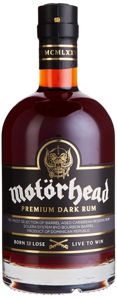 Motörhead Premium Dark Rum // 0,7L 40%