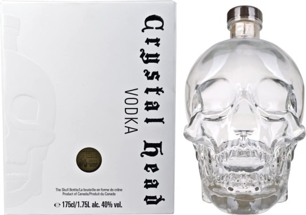 Crystal Head Vodka / in Geschenkbox // 1,75L / 40% Vol.