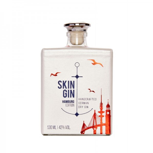 Skin Gin Hamburg White Edition // 500ml / 42% Vol.
