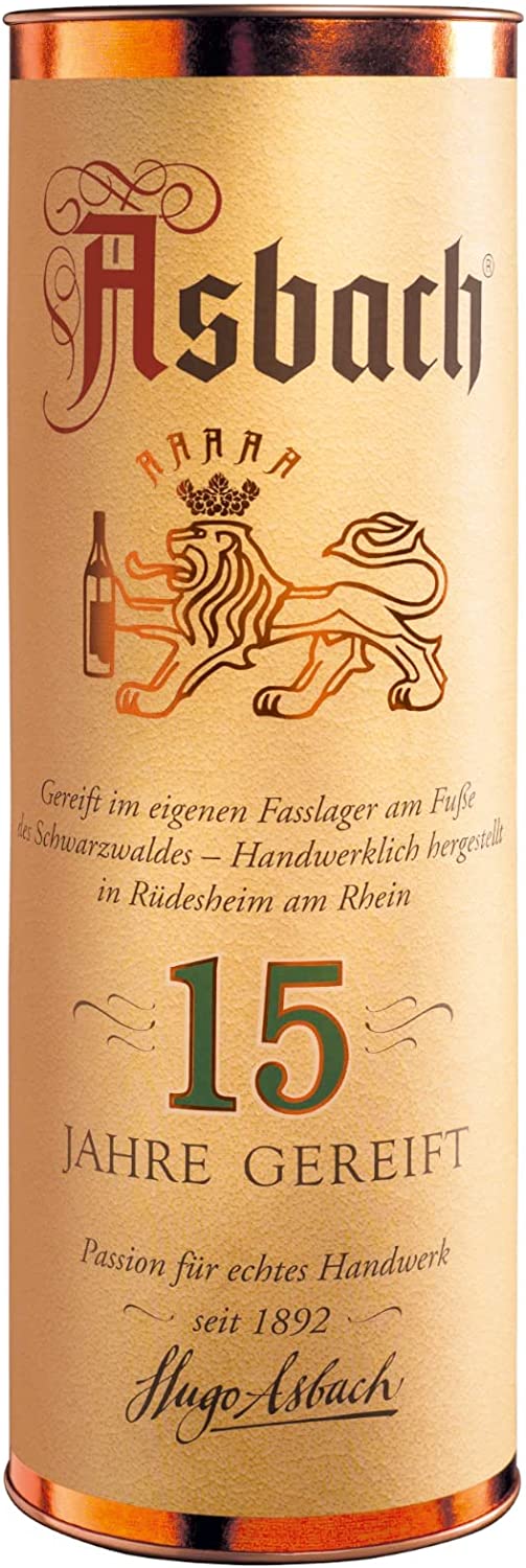 Asbach 15 Jahre gereift // 0,7L 40% | Cognac, Brandy & Weinbrand |  Spirituosen | Bundesbrand