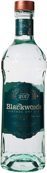 Blackwoods Vintage Dry Gin // 700ml / 40% Vol.