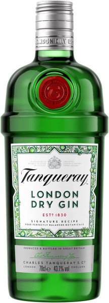 Tanqueray Imported Dry Gin // 700ml / 43,1% Vol.