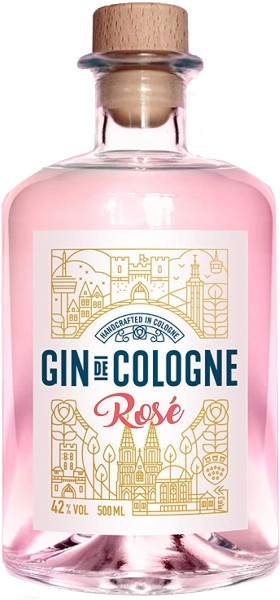 Gin de Cologne Rose // 500ml 42% Vol.