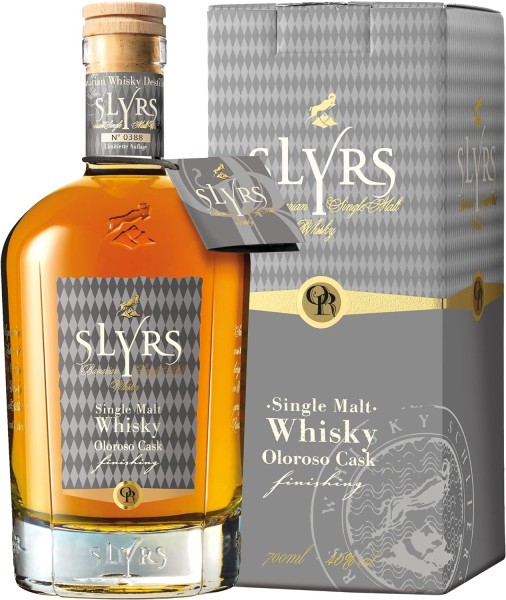 SLYRS Single Malt Whisky Oloroso Cask Finish in Geschenkbox // 0,7L 46%