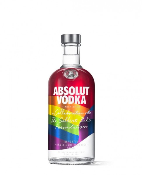 Absolut Vodka - The Gilbert Baker Foundation Limited Edition // 700ml 40%