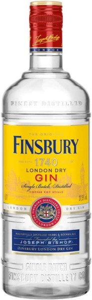 Finsbury London Dry Gin // 1L 37,5%