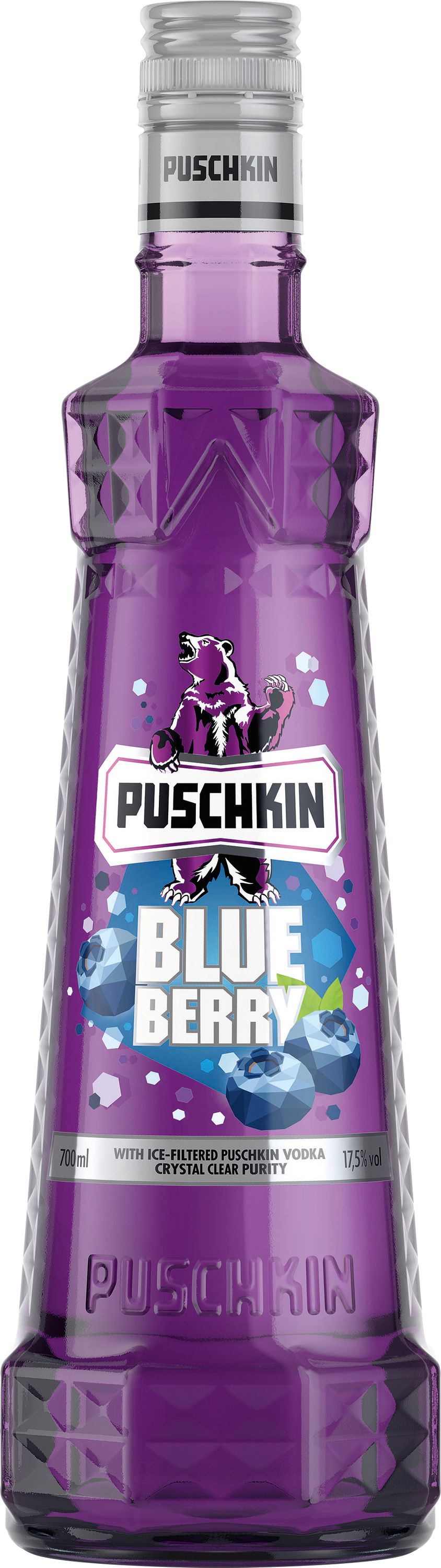 Puschkin Blueberry / 0,7L 17,50% | Vodka | Spirituosen | Bundesbrand
