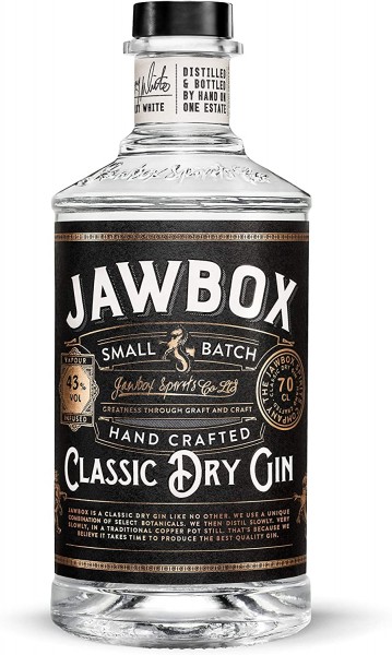 Jawbox Classic Dry Gin // 700ml / 43% Vol.