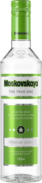 Moskovskaya Vodka // 500ml / 38% Vol.