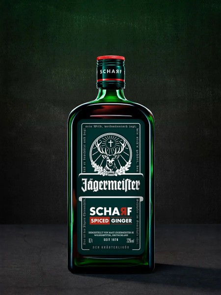 Jägermeister SCHARF Hot Ginger // Kräuterlikör 0,7L 33%