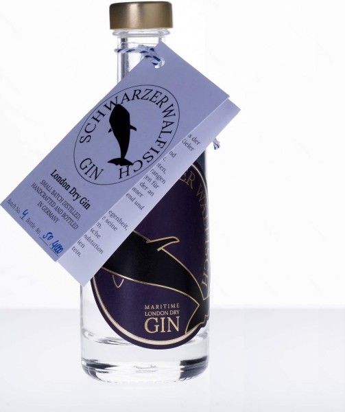 Schwarzer Walfisch Maritime London Dry Gin // 0,1L 45%