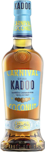 Grand Kadoo Authentic Caribbean Rum with Coconut // 0,7L 38%